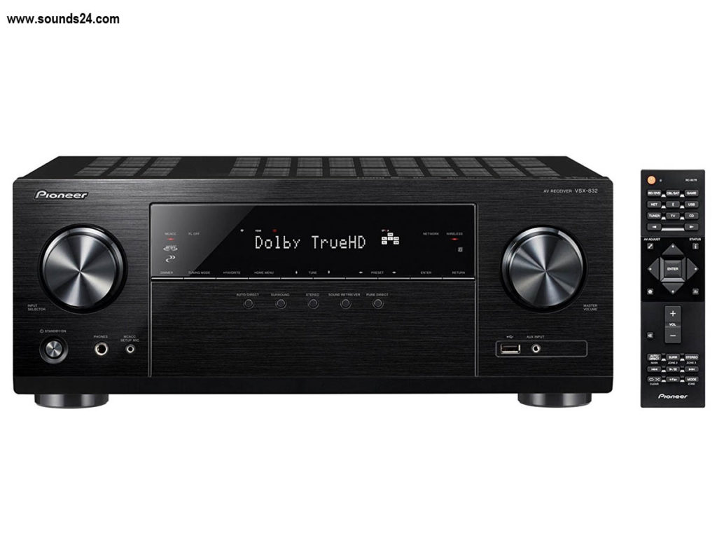 Pioneer VSX-832 Dolby Atmos 5.1 AV Receiver