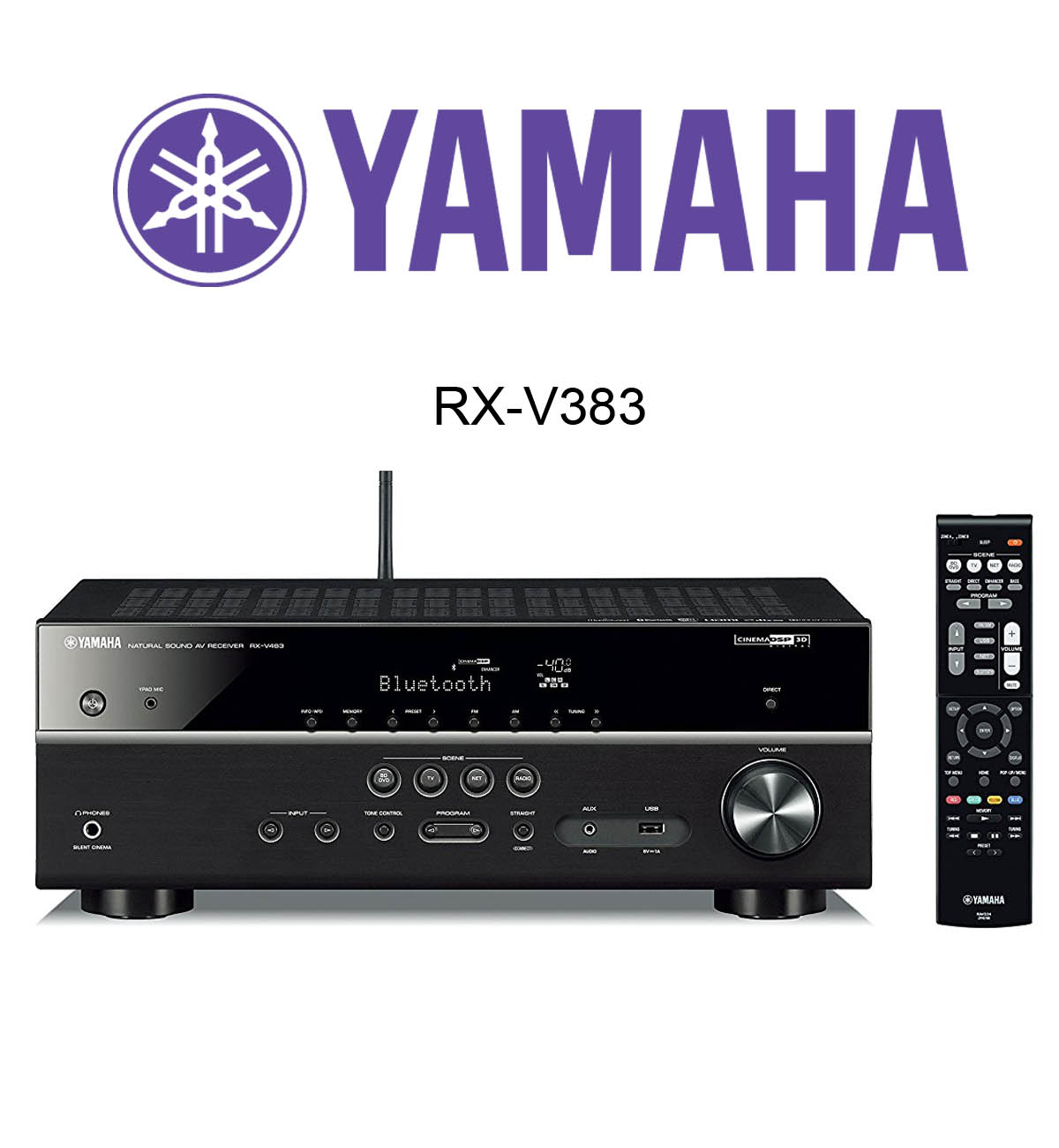 Der Yamaha RXV383 5.1 AV Receiver im Test