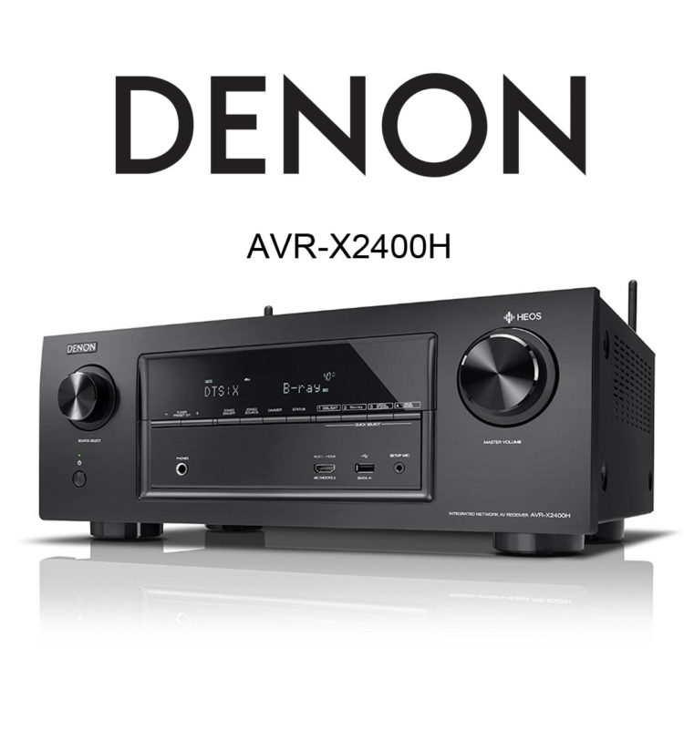 Der Denon AVRX2400H 7.2 Kanal AVReceiver im Test