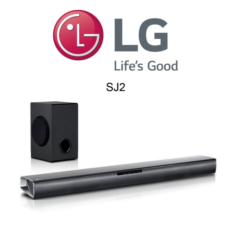 Die LG SJ2 Soundbar mit kabellosem Subwoofer im Test