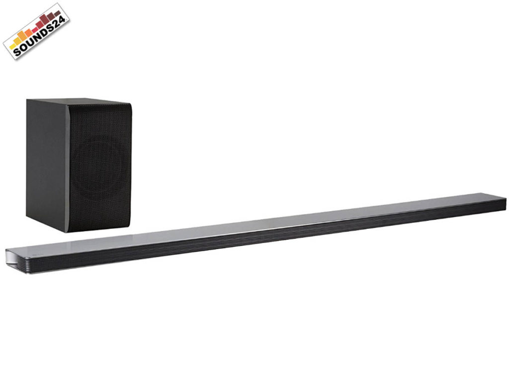 LG SJ8 Soundbar mit kabellosem Subwoofer
