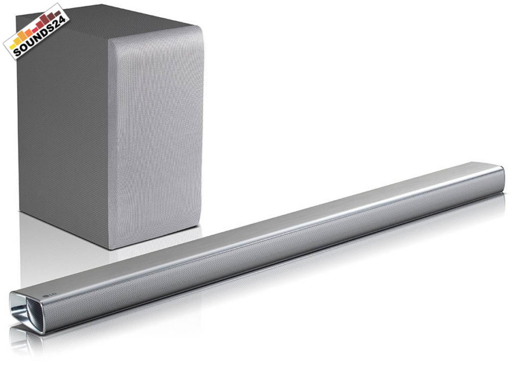 LG SJ5 Soundbar mit kabellosem Subwoofer und 320 Watt Leistung