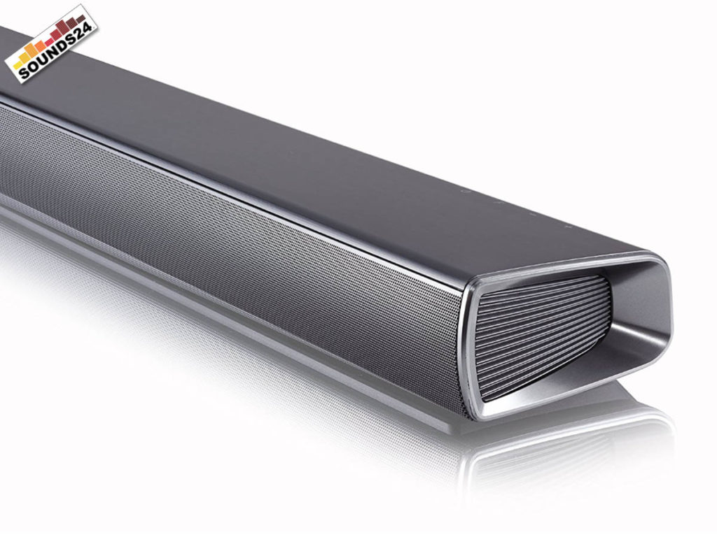 LG SJ5 Soundbar mit kabellosem Subwoofer und 320 Watt Leistung