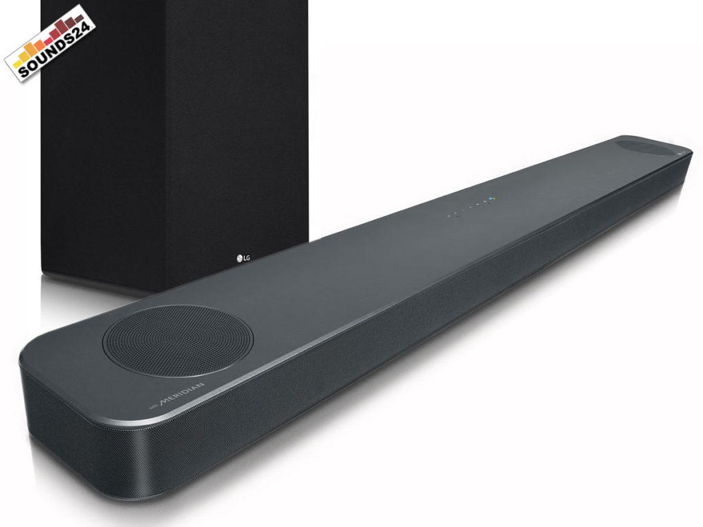 LG SL8YG Soundbar mit kabellosem Subwoofer, 3.1.2 Kanäle und 440 Watt Musikleistung