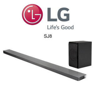 LG SJ8 Soundbar mit kabellosem Subwoofer