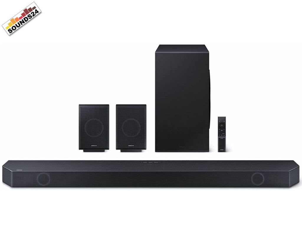 Das Spitzenmodell von Samsung. Die Samsung HW-Q995GC Soundbar verfügt über 22 Lautsprecher und leistet über 650 Watt