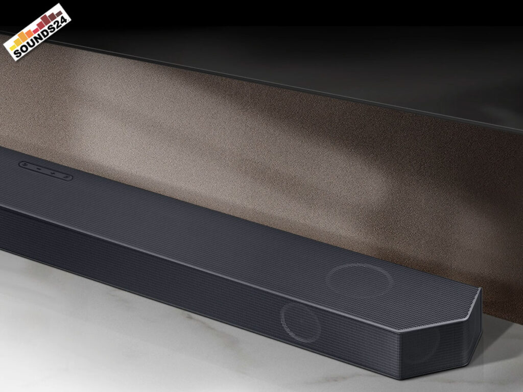 Die Samsung HW-Q995GC Soundbar ist sowohl optisch, als auch haptisch hochwertig verarbeitet.